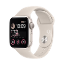 APPLE Watch, Series 6 SE2 (2022), 40MM, Starlight