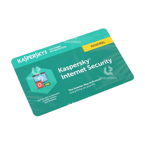 KASPERSKY INTERNET SECURITY CARD 2 USERS