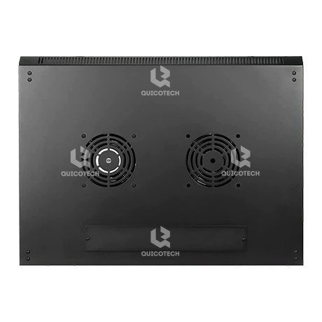 EUSSONET CABINET 9U MOUNTED, W/FAN