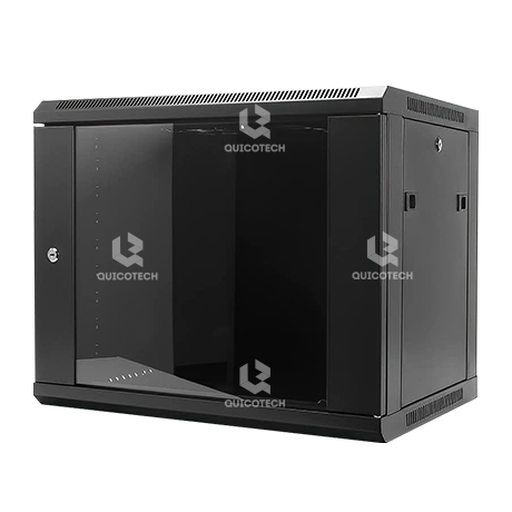 EUSSONET CABINET 9U MOUNTED, W/FAN