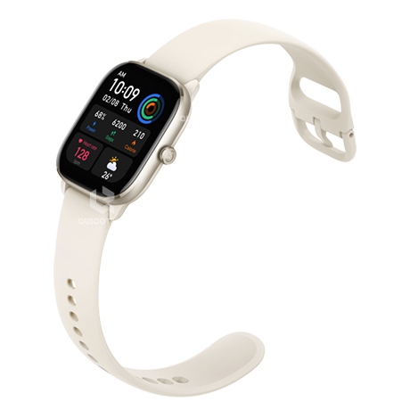 AMAZFIT GTS 4 Smart Watch, Misty White