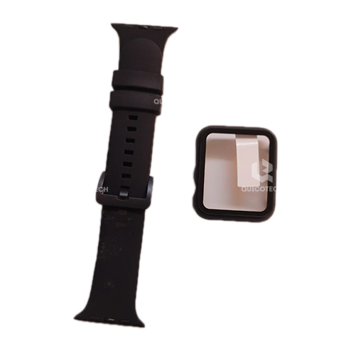 Band Watch And Cover For High Copy, Black, 44mm