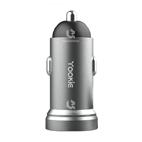 YOOKIE Type C Car charger PC2, 3.0A,  Black