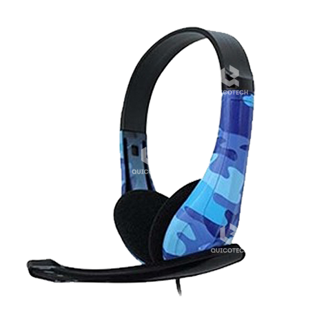 Headset stereo BK-18-ARMY BLUE