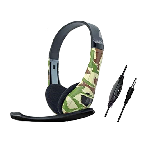 Headset stereo BK-18, Army green