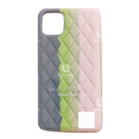 iPhone Silicon Back Cover Multicolor
