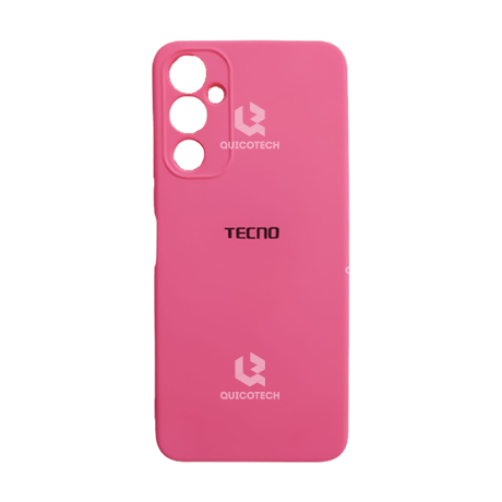 Silicon Cover For Tecno, Pova 4, Pink