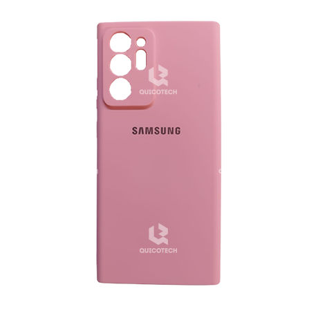 Silicon Cover For Samsung S20 Ultra, Light Pink