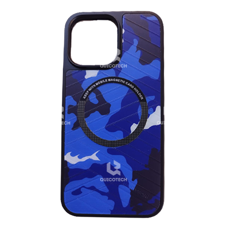 Coblue Army Case, 14 Pro Max, Blue
