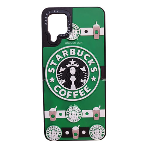 Cover Casetify For Samsung A12, (Starbucks Design)