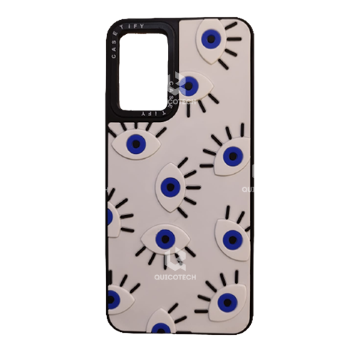 Cover Casetify For Samsung A33, (Blue Eyes Design)