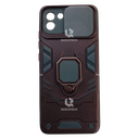 Cover For Samsung A03, Black & Green