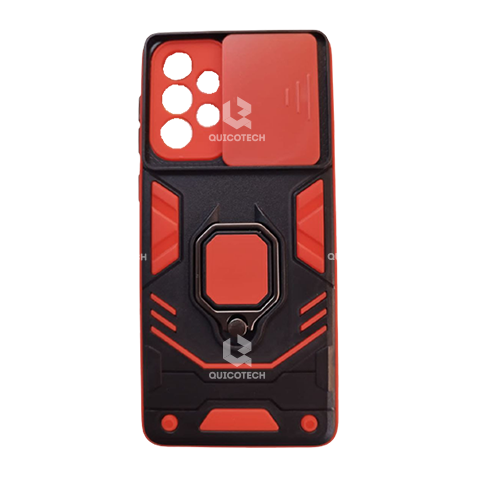 Cover For Samsung A33, Black & Red