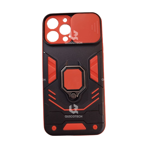 Cover For iPhone 13 Pro Max , Black & Red