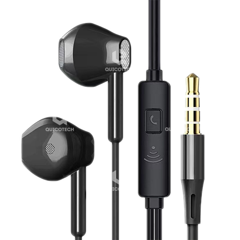 BAVIN Earphone HX855, 3.5mm, Black