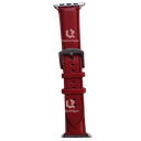 Leather Watch Band, Red