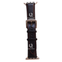 Leather Watch Band, Dark Blue
