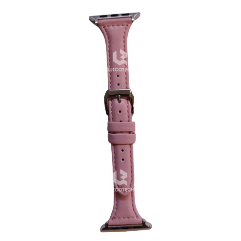 Leather Watch Band For Women, Pink