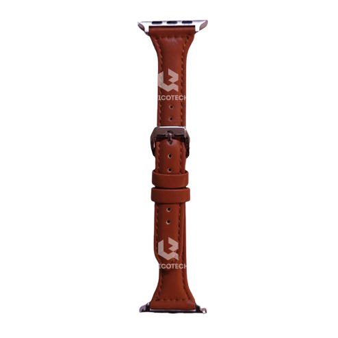 Leather Watch Band For Women, Brown