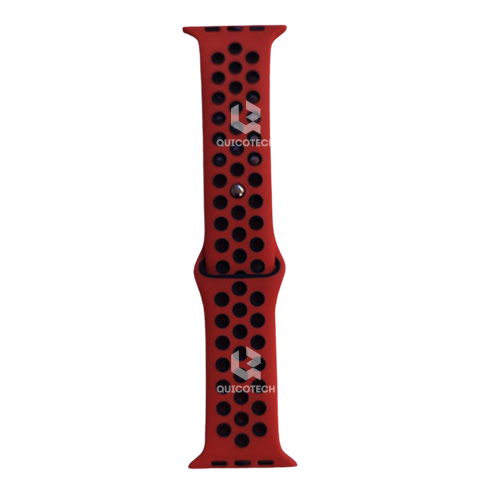 High Copy Elastic Watch Band, Orange and Black