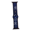High Copy Elastic Watch Band, Black & Blue