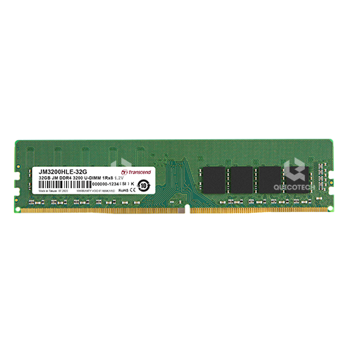 TRANSCEND DDR4 32GB-3200MHZ, For Desktop
