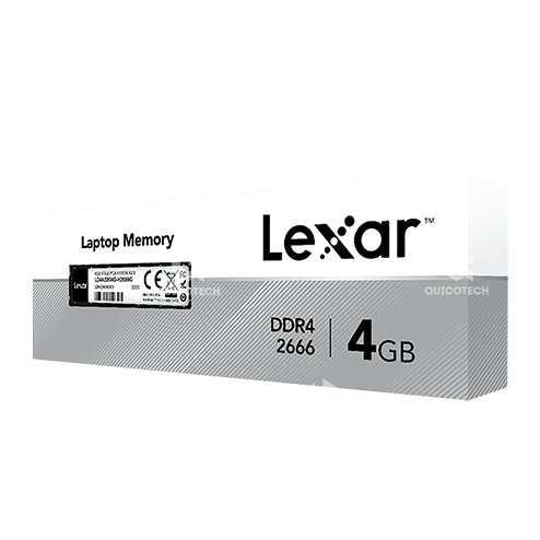 LEXAR DDR4 4GB-2666MHZ, For Laptop