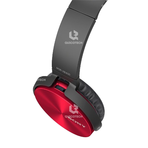 SONY Headphone T450 Extra Bass, Red