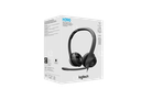 LOGITECH HEADSET H390 W/MICROPHONE NOISE CANCELING, VOLUME CONTROLLER, USB