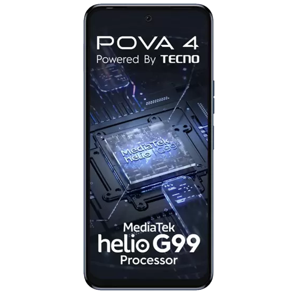 TECNO Pova 4, 128GB, 8GB RAM, Cryolite Blue