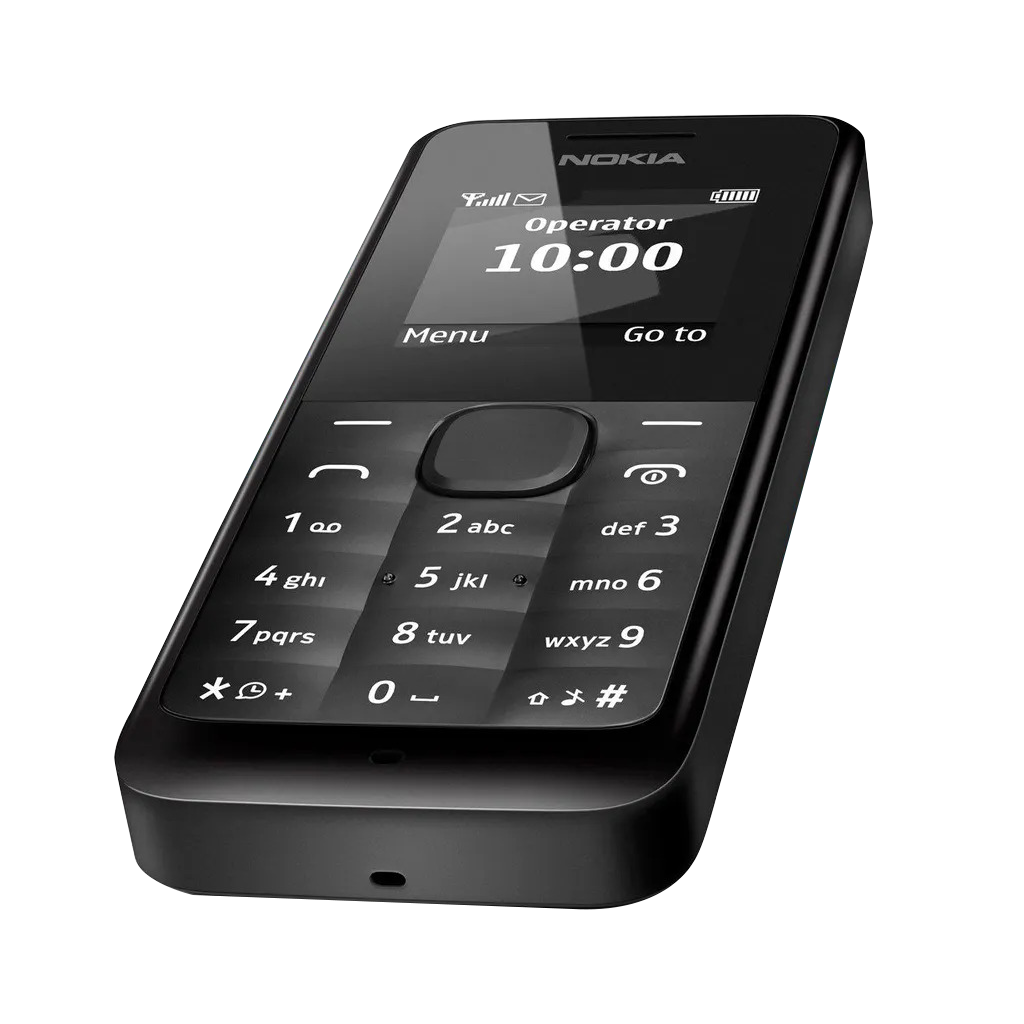 NOKIA N105, BLACK