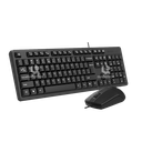 A4-TECH KEYBOARD W/MOUSE KK-3330 COMBO EN/AR, USB