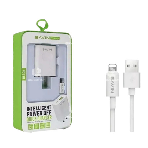 BAVIN Micro Charger PC720y, White