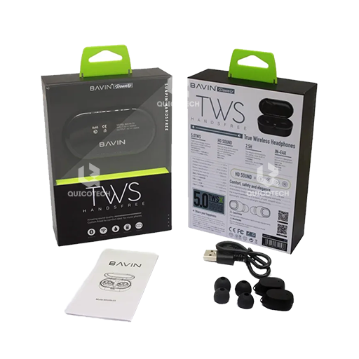 BAVIN TWS WIRELESS EARBUDS BAVIN-03