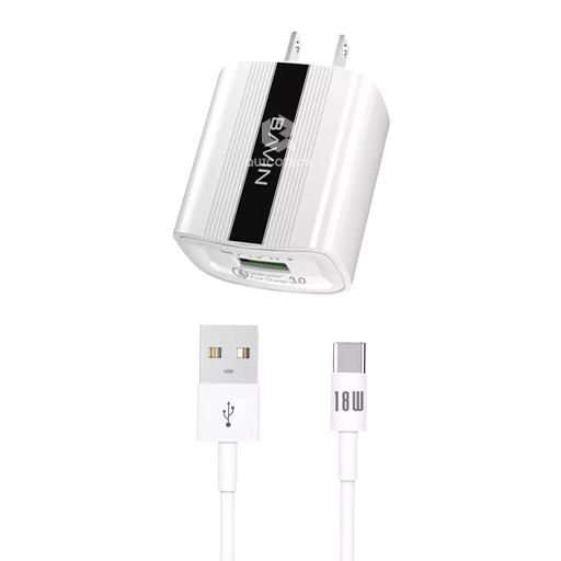BAVIN Type C Fast Charger PC315Y, White