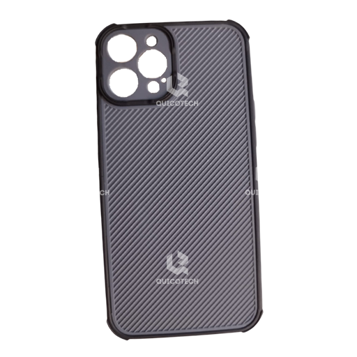 Back Cover For iPhone 12 Pro Max, Grey & Black