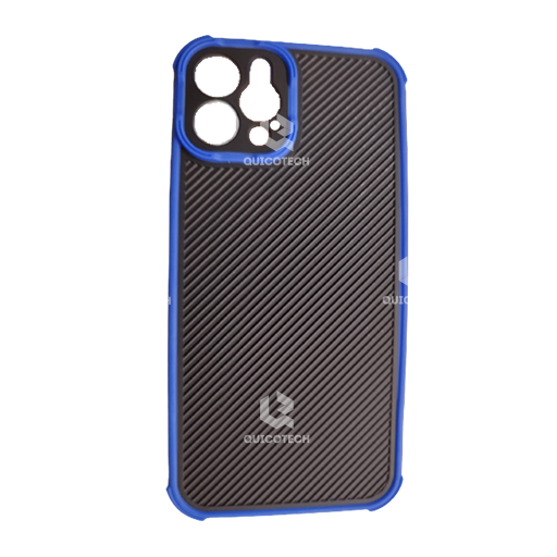 Back Cover For iPhone 12 Pro, Black & Blue