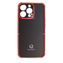Back Cover For iPhone 13 Pro, Black & Red