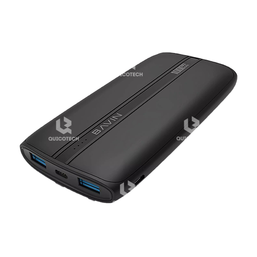Bavin Power Bank 10000 mAh, PC087, Black