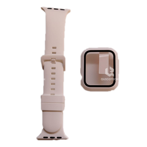 Band Watch And Cover For High Copy, Pink, 42mm