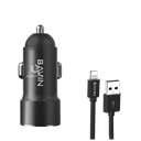 BAVIN Lightning Car charger 3.1, PC356, Black