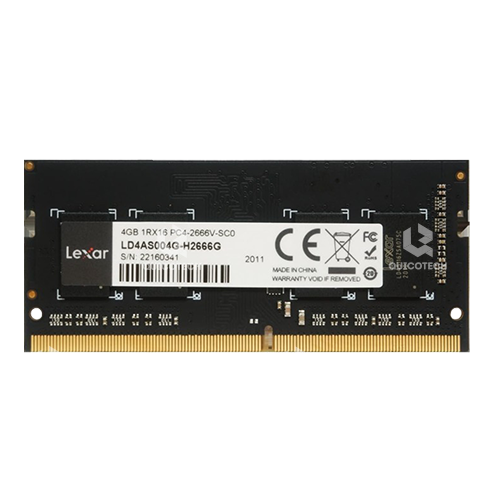 LEXAR DDR4 4GB-2666MHZ, For Laptop