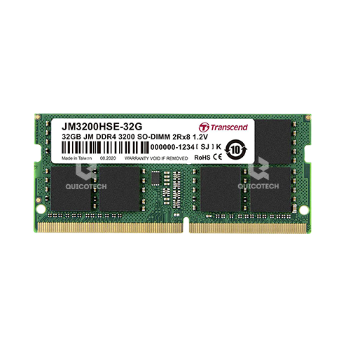 TRANSCEND DDR4 32GB-3200MHZ, For Laptop