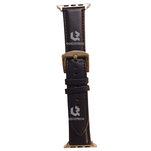 Leather Watch Band, Black