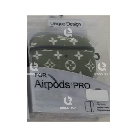 Cover For Airpods Pro, Channel Design, Green