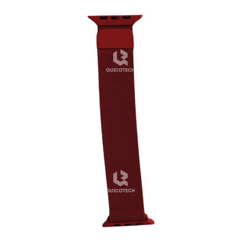 Metallic Watch Band, Red