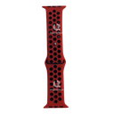 High Copy Elastic Watch Band, Orange and Black