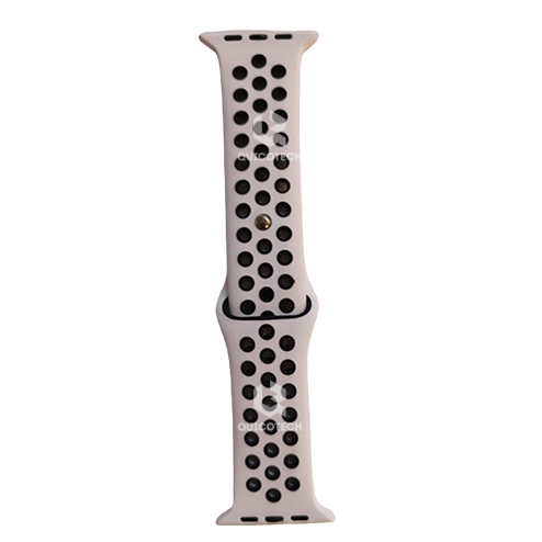 High Copy Elastic Watch Band,  White & Black
