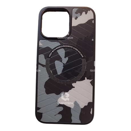 Coblue Army Case, 14 Pro Max, Green & Black