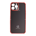 Back Cover For iPhone 13 Pro Max, Black & Red